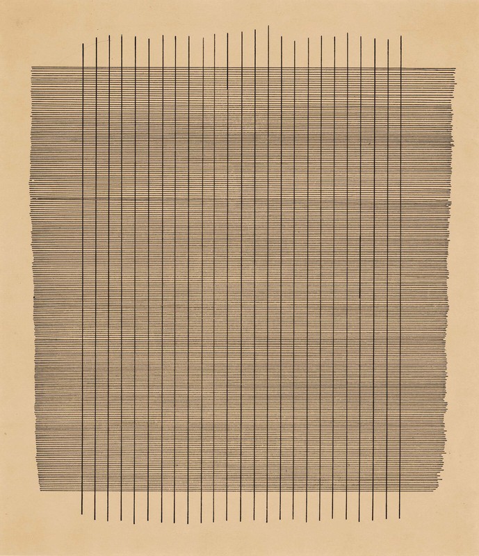 Agnes Martin: Untitled (Concord) 22x30 Archival Quality Fine Art Print