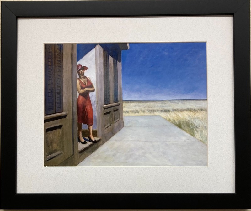 Edward Hopper «South Carolina Morning 1955» Newly CUSTOM FRAMED Art Americana