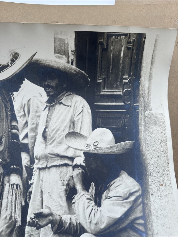 HARRY CROSBY PHOTOGRAPH LOT OF 2 FAMOUS PHOTOGRAPHER PORTRAIT MEXICAN MEN gallery