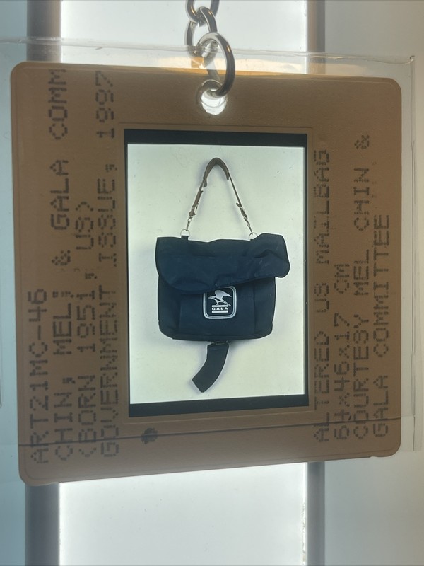 Mel Chin «Government Issue» Contemporary Conceptual Art 35mm Slide KEYCHAIN 855