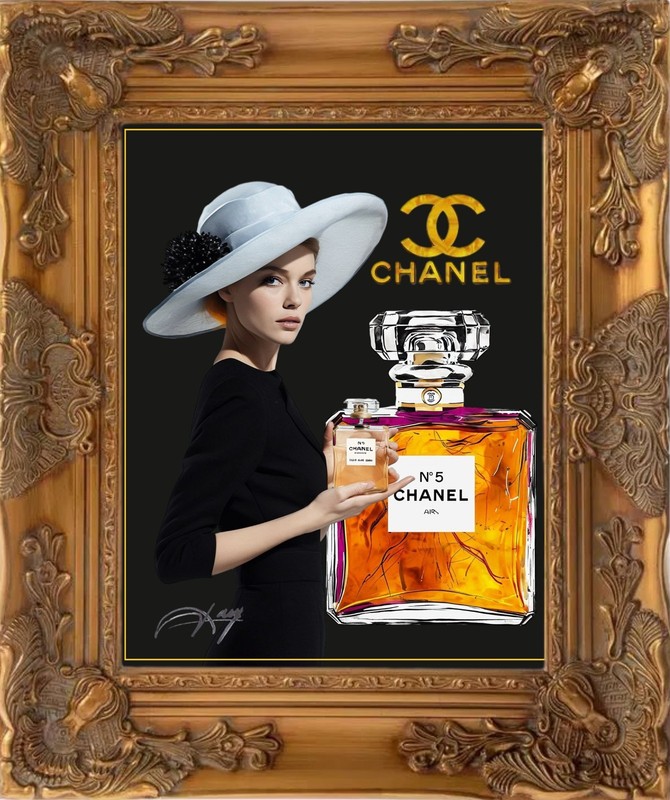 Jaye Metcalfe 11×14 Chanel Number 5 WALL ART