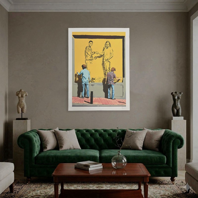Martín Y Sicilia "Graffiti" 2004 Limited Signed Fine Wall Art Print, 110 x 75 cm gallery