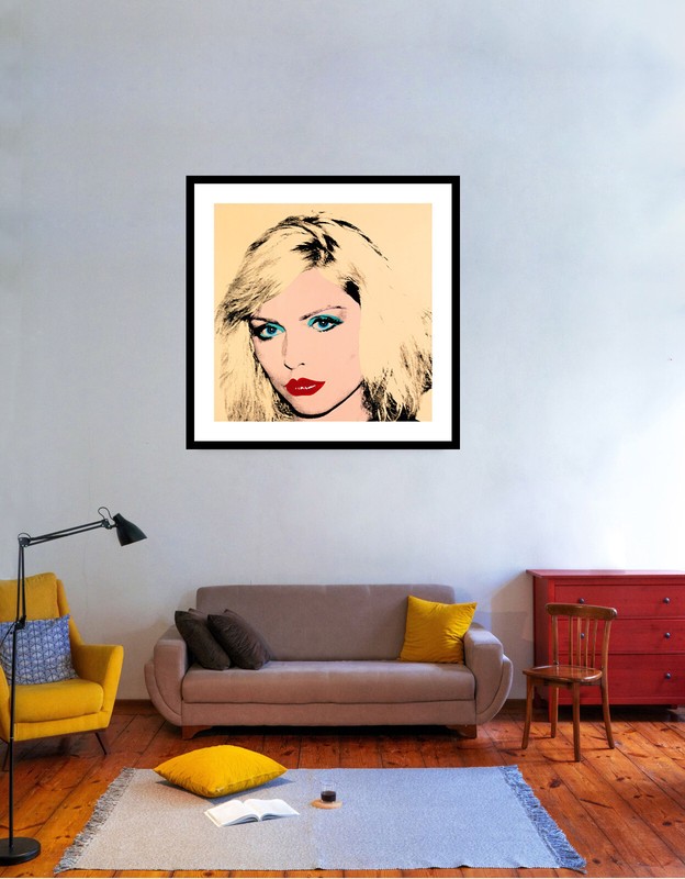 Andy Warhol - Debbie Harry, Giclee Print, Glam Rock Disco Music Blondie Poster gallery