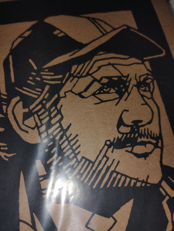 JAWS Tyler Stout Quint Laser Kolcut Radiation Burn Print Movie Poster Mondo Shaw