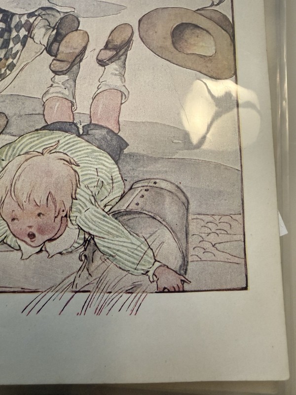 Jack Fell Down print By Anne Anderson early 20th Century 1900-1919