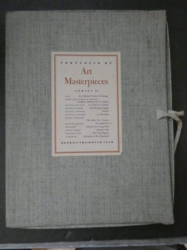 PORTFOLIO OF ART MASTERPIECES SERIES II 11 PRINTS