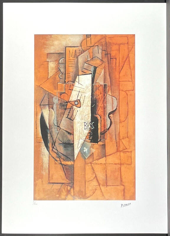 Pablo Picasso * 50 X 70 Cm * Signed Lithograph * Limited # 7/200