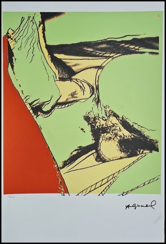 Andy Warhol * Sex Parts * Signed Lithograph * Art Print * Limited # 56/100