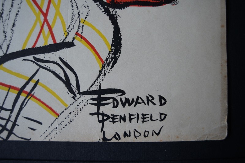 Lithograph Original Edward Penfield 1920 for Harper’s Bazaar July 35 x 48.5cm gallery