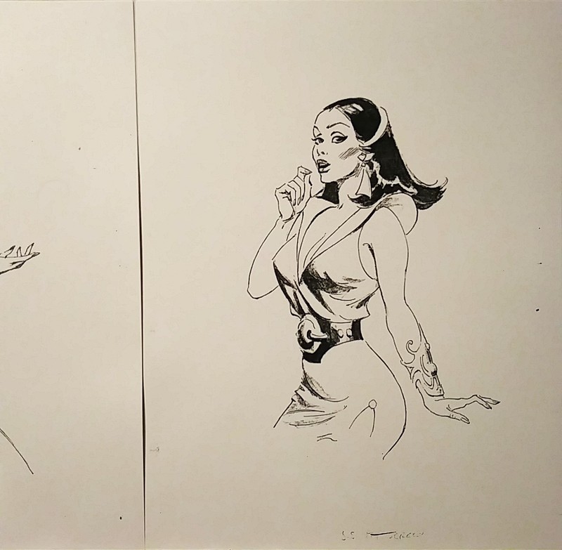 FRANK FRAZETTA DEINA DRAWINGS, ELEMENTS 9x11 O.O.A.K. 1970s PHOTSTATS, NEW, MINT gallery