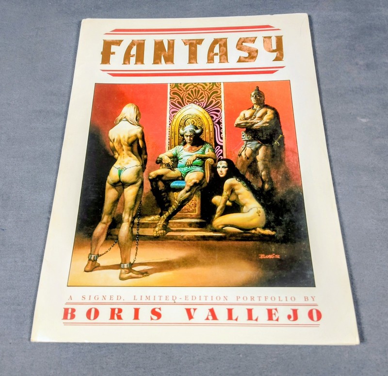 Boris Vallejo Fantasy Signed & Numbered Limited Edition Portfolio 1984 #845/2000