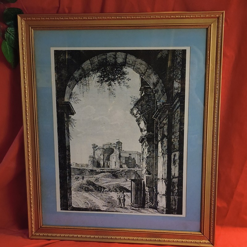 Giovanni Battista Piranesi (1720–1778). Portrait Of Rome Ruins Rare Find