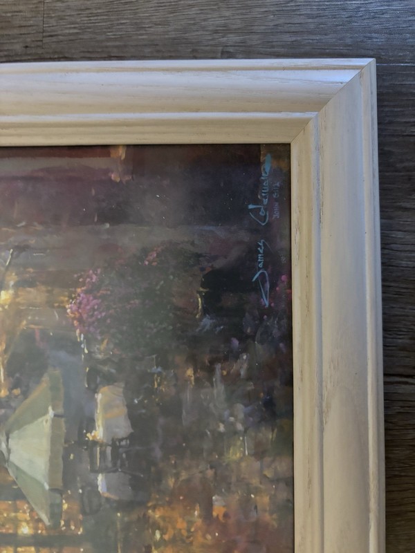 James Coleman “ A Night In Venice” Hand Signed gallery