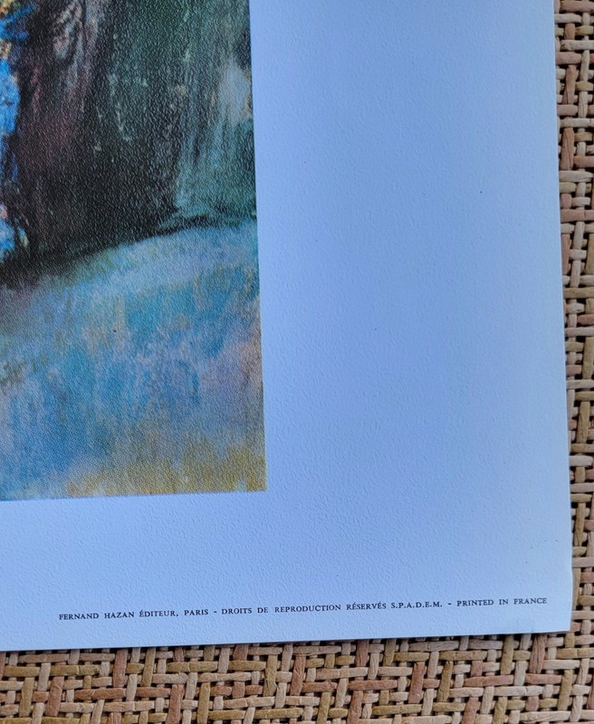 Vintage Art Reproduction Print: After the Bath, Woman Drying Her Neck by Degas gallery