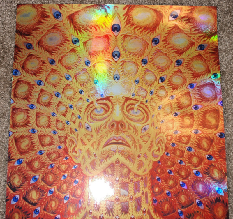Alex Grey Oversoul Holographic Foil Serigraph Print S/# 333 Tool Poster Art gallery
