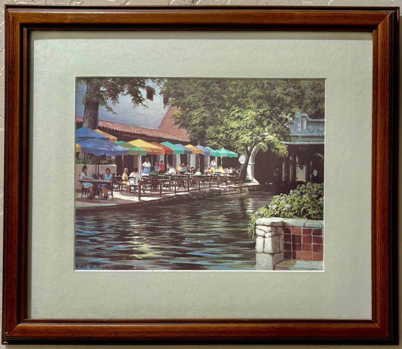 Casa Rio in San Antonio, Texas by Richard Weers Print