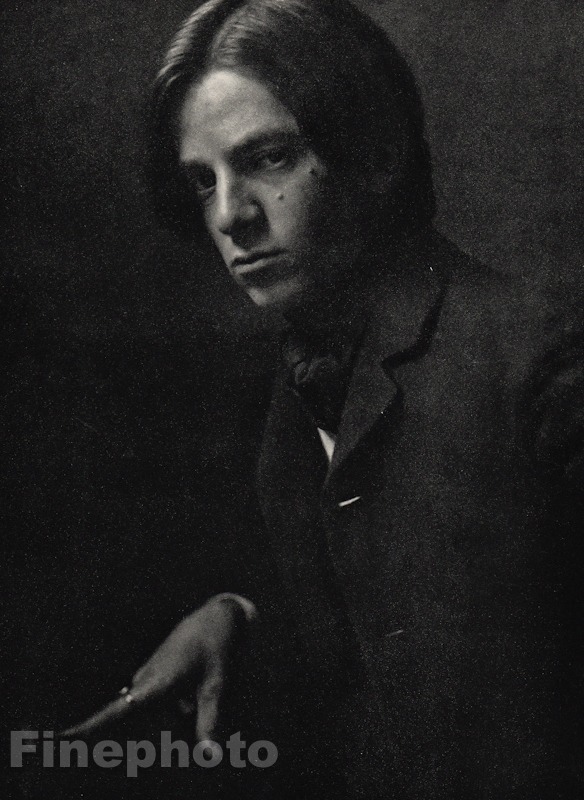 1905/66 Vintage ALVIN LANGDON COBURN Self Portrait 23 yrs old Photo Gravure Art