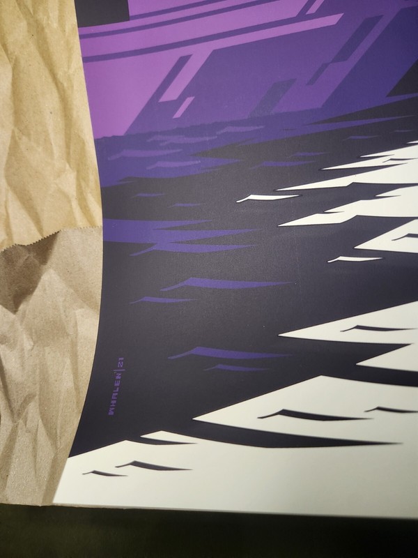 Escape from New York by Tom Whalen Poster Vice Press gallery