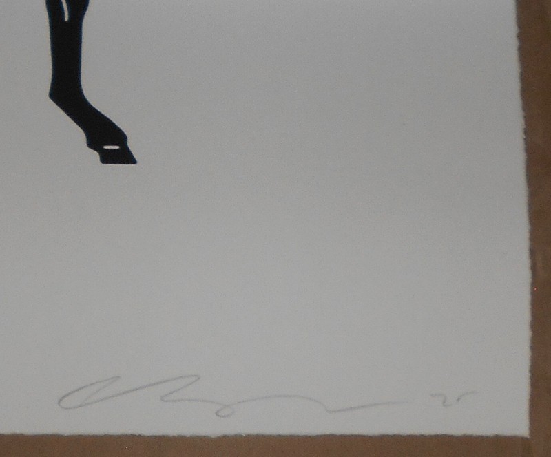 Cleon Peterson The Return Black Screen Print Signed Numbered Time Limited 20x20 gallery