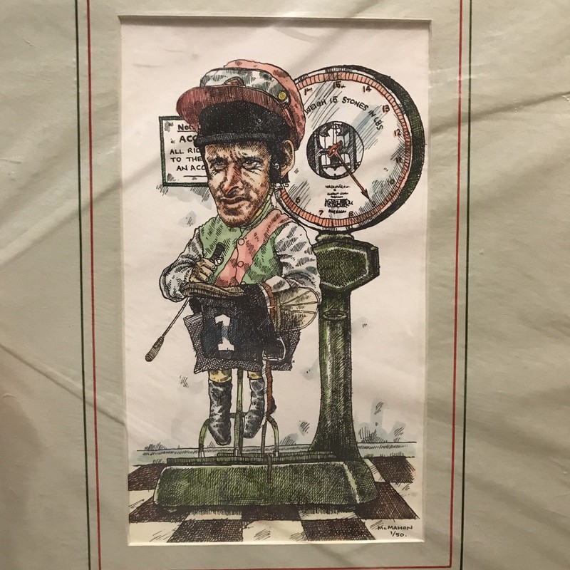 Print Sean McMahon "Pat Edderly" Ltd Ed 50 Ink Signed 42.5cm X 30.5cm #1