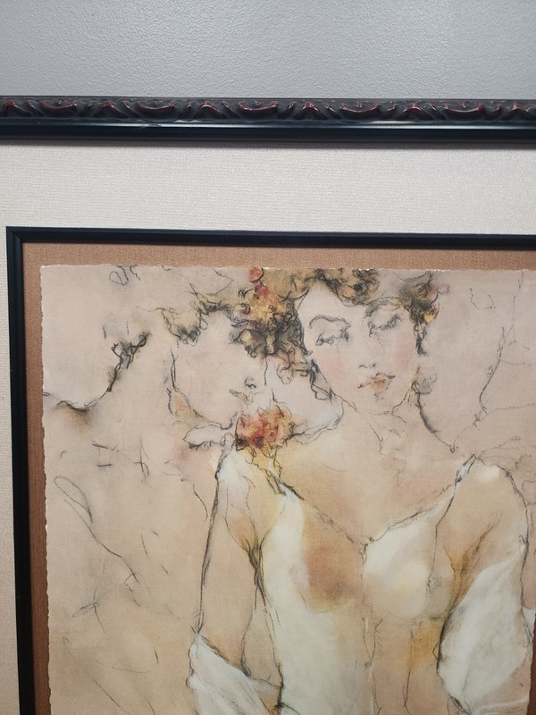 Gary Benfield “Capriccio 2” Limited 402/650 Framed 19"x22" gallery