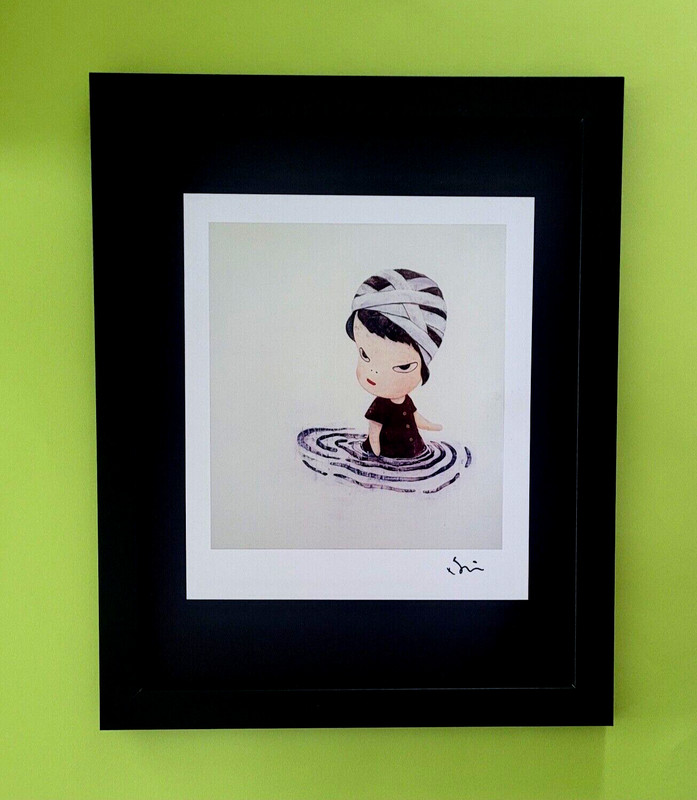 YOSHITOMO NARA | BEAUTIFUL PRINT FROM JAPAN | Collector Piece Framed