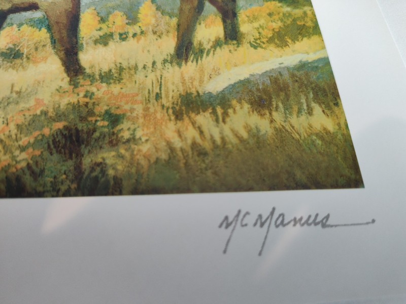 Pat McManus September's Song Art Print Signed Seriolithograph In Color 7"X9 3/8" gallery