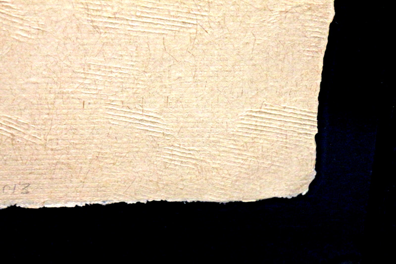 "French Roast" Relief Collagraph oil Based Ink on Yucatan Paper Donn Rawlings gallery