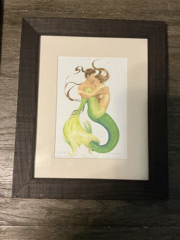 Robert Kline Signed Stamped Framed Art. 17x14, 11x13, 9x7 gallery
