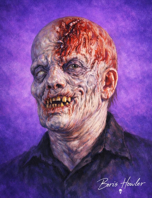 Boris Howler FRIDAY THE 13TH THE FINAL CHAPTER 8.5X11 Art Print SIGNED SLASHER