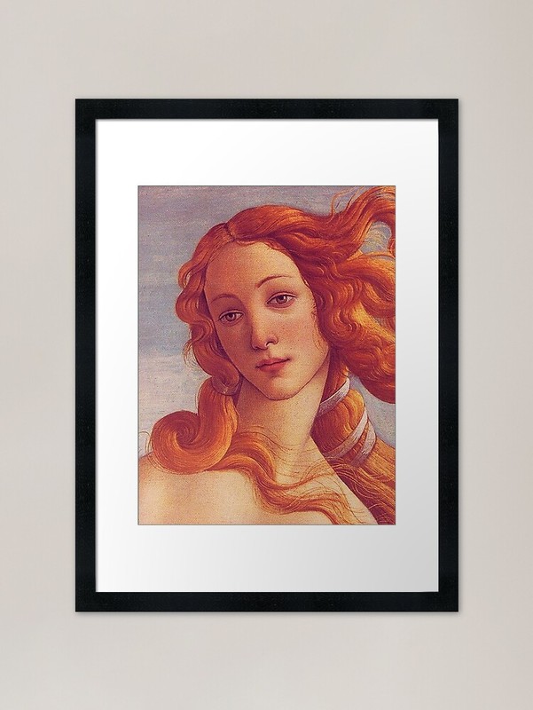 Botticelli – The Birth Of Venus Fra Framed Wall Art Poster Canvas Print Picture