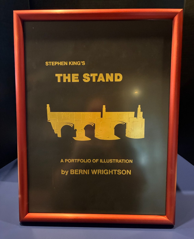 Stephen King’s THE STAND Portfolio Berni Wrightson #1131 of 1200 Signed & Framed