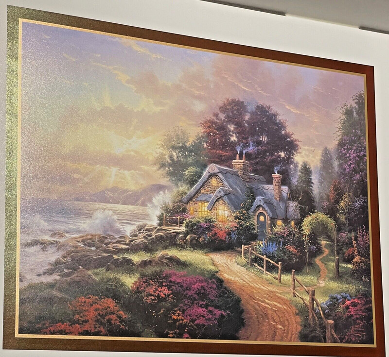 Thomas Kinkade, Painter Of Light, Accent Print Matted 8 1/2"X6 1/2" No Frame # 2 gallery