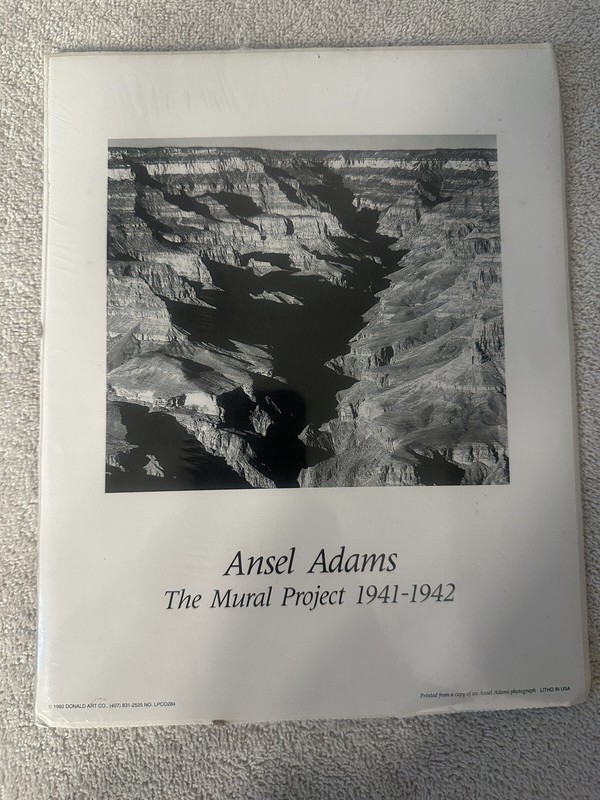 Ansel Adams Photo The Mural Project 1941-1942 Grand Canyon 8×10 Art Print