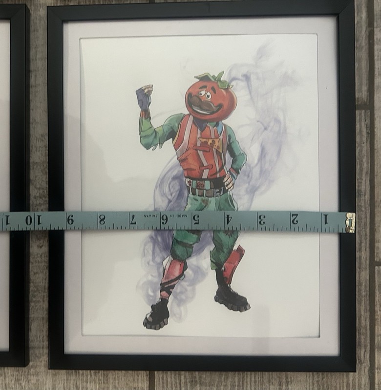 5 Fortnite Prints 8 x 10 ( 4 Framed ) gallery