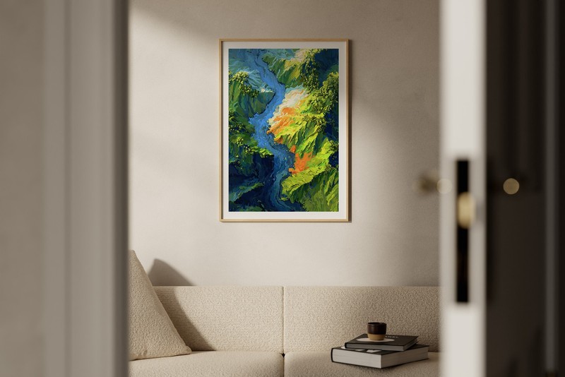 Amazon Rainforest 24x36 Giclée Art Print Ltd 1/25 Signed COA Rombley V16 gallery