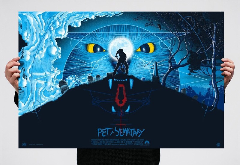 Mike Saputo PET SEMATARY Poster Mondo Print Stephen King Doubleday Limited RARE
