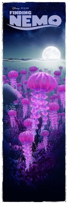 Ben Harman Finding Nemo Night Print Variant BNG Limited Edition XX/125 SOLD OUT