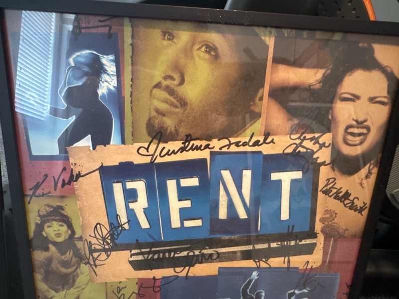 Broadway Wall Art Set – Phantom, RENT, Lion King | Framed Signed Prints (3) gallery