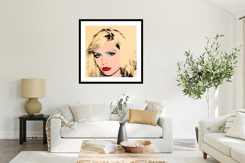 Andy Warhol - Debbie Harry, Giclee Print, Glam Rock Disco Music Blondie Poster gallery