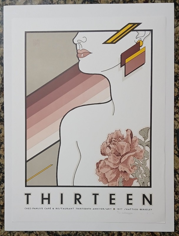 David Lance Goines Thirteen Signed & Dated 1984 24″ X 18″» 45/300