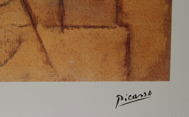 Pablo Picasso * 50 X 70 Cm * Signed Lithograph * Limited # 7/200 gallery