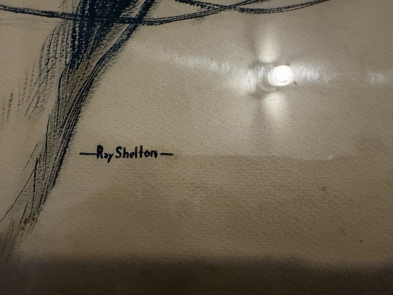 One Of A Kind Vintage Etching gallery
