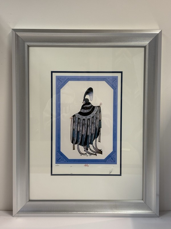 Erte «Gaby Deslys» Framed
