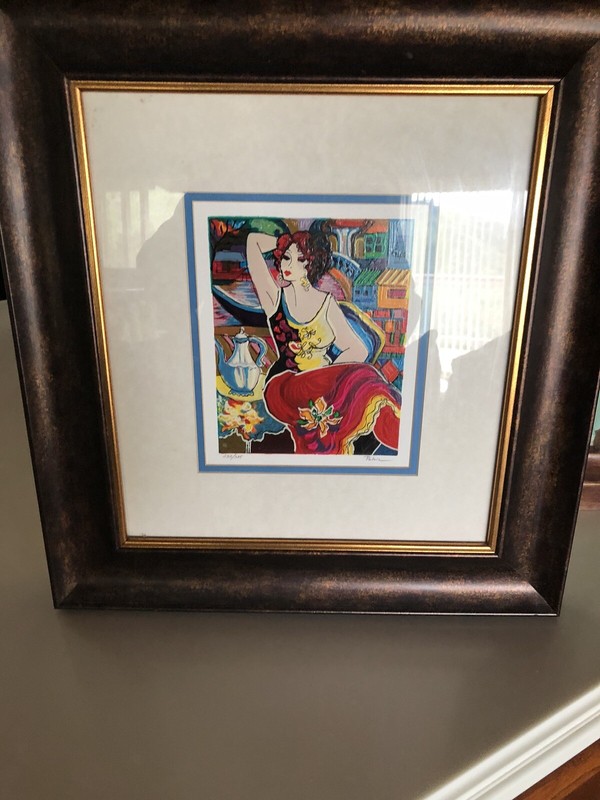 Patricia Govezensky- Morning Breeze Serigraph, Signed & Numbered | COA gallery