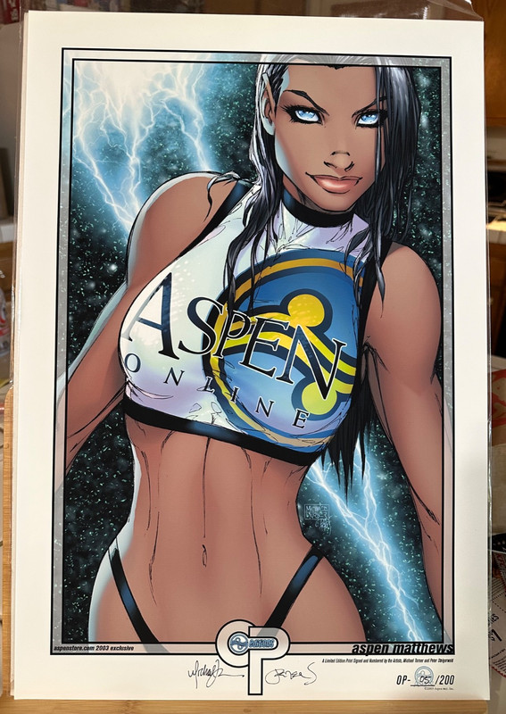 MICHEAL TURNER’S SIGNED 2X 2003 FATHOM LTD OP EDITION 05/200 EXTREMELY RARE!