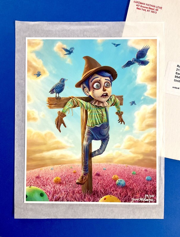2013 Jim McKenzie “the Scarecrow” Original Limited Print 29/200